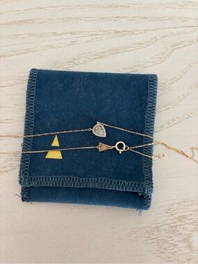 Adina Reyter Pave Teardrop necklace